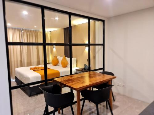 Ένα ή περισσότερα κρεβάτια σε δωμάτιο στο Brijag Apartments