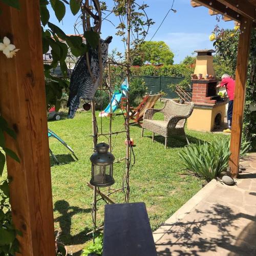 Κήπος έξω από το Casa Tognetti Affittacamere
