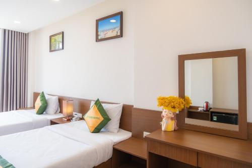 Una cama o camas en una habitación de JAP KARO