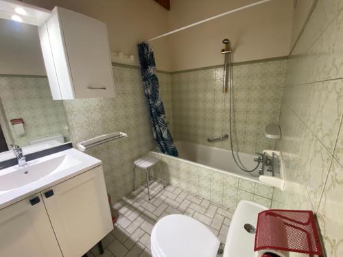 Kúpeľňa v ubytovaní Châtel joli appartement 6 personnes