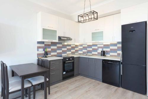 Dapur atau dapur kecil di Apart-hotel on Koghbatsi 16