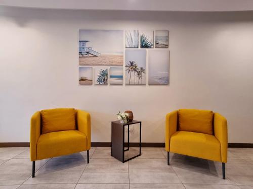 Posezení v ubytování ALVEA HOTEL