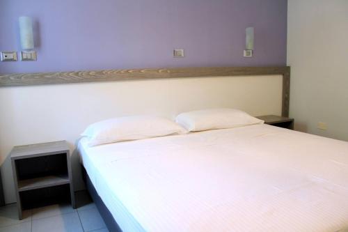 Katil atau katil-katil dalam bilik di Hotel Savoia