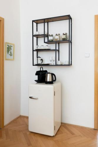 Una cocina o zona de cocina en Zámek Nečtiny