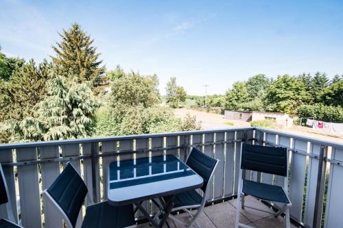 Balkón nebo terasa v ubytování Appartementanlage Marianne