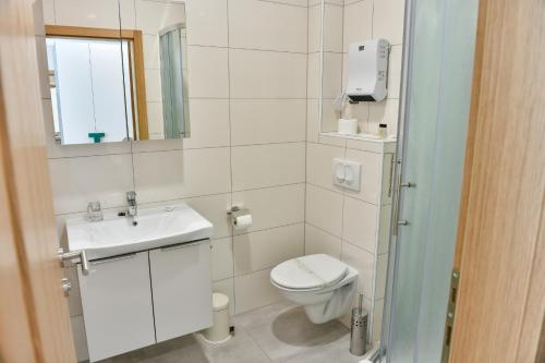 Ένα μπάνιο στο HOSTEL GREEN