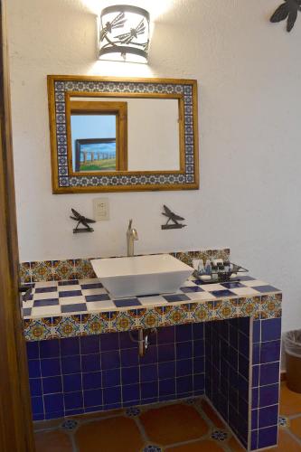 Bilik mandi di La Casona Pirámides
