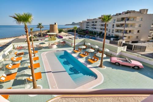 Výhled na bazén z ubytování Grand Paradiso Ibiza - Adults Only nebo okolí
