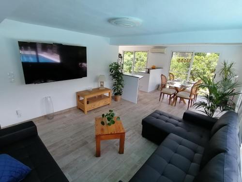 Posezení v ubytování Villa Isabelle
