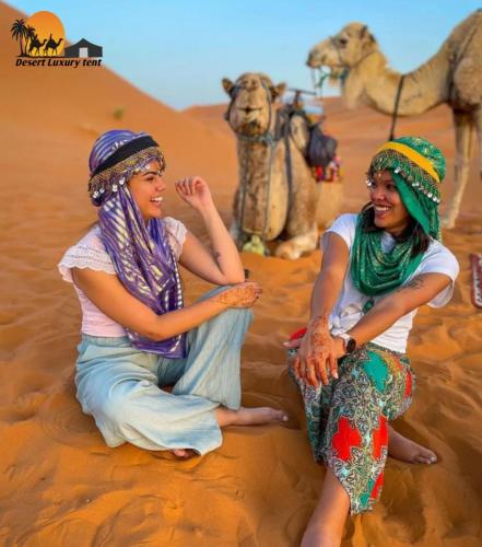 Desert Berber Campの宿泊客