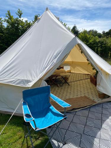 Foto sihtkohas Llanidloes asuva majutusasutuse Daisy Bell Tent at Belan Bluebell Woods galeriist