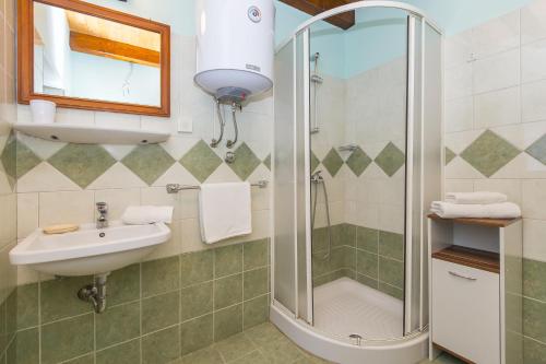 Koupelna v ubytování Holiday house with a parking space Mali Turini (Central Istria - Sredisnja Istra) - 14136