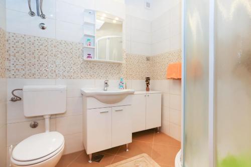 Koupelna v ubytování Apartments with a parking space Vrsar, Porec - 14164