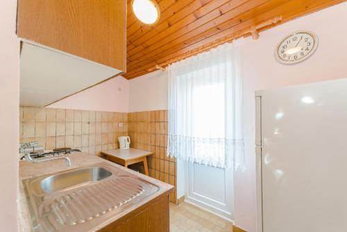 Kuchyň nebo kuchyňský kout v ubytování Apartments with parking spaces Sabunike, Zadar - 14490