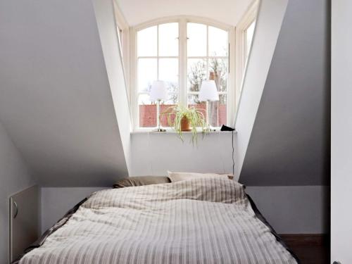Postel nebo postele na pokoji v ubytování Holiday home VARBERG XIII