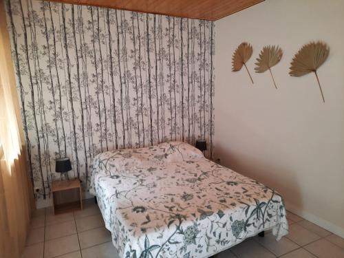 Postel nebo postele na pokoji v ubytování Le Randonneur