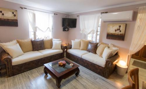 Χώρος καθιστικού στο Hydrangea