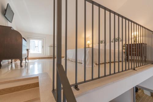 a bedroom with a bed in a room at Masseria dei Monaci in Otranto