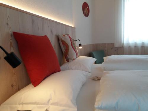 Postel nebo postele na pokoji v ubytování CHALET MARLENE - Ferienhaus