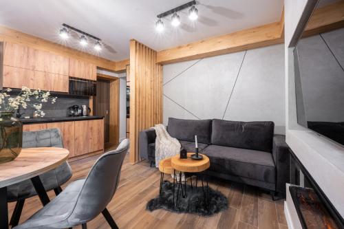 Køkken eller tekøkken på Apartament LOVE TATRas