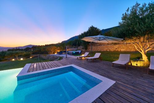 Πισίνα στο ή κοντά στο Dalmatian Oasis Luxury Villa
