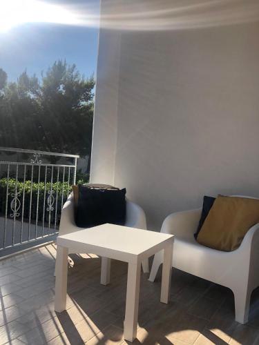 Χώρος καθιστικού στο B&B Il Castello