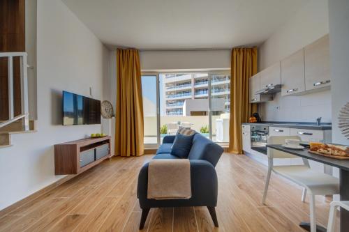 Et opholdsområde på Marina Suites & apartments - Self catering - by Tritoni hotels