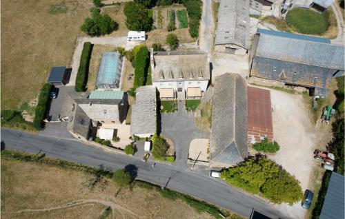an overhead view of an old building with a street at 3 Bedroom Stunning Home In Baraqueville in Baraqueville