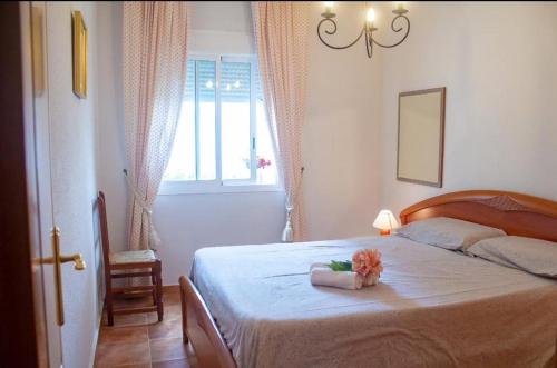 Posteľ alebo postele v izbe v ubytovaní Casa Adosada Salou
