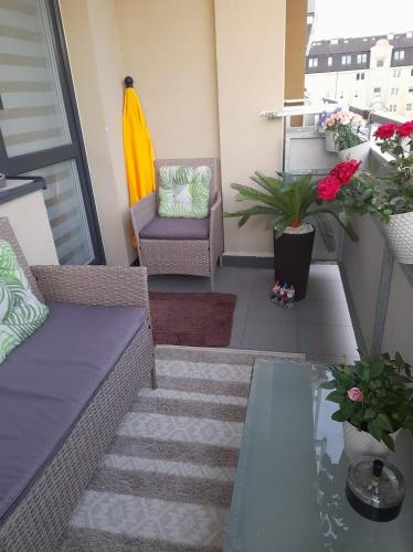 Posezení v ubytování D&A Apartament