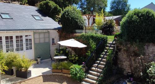 Zahrada ubytování Gîte de charme Beaujoyeulx