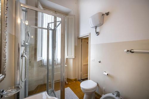 Koupelna v ubytování A Casa di Lilli