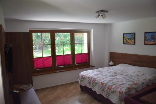 Posteľ alebo postele v izbe v ubytovaní Ferienwohnung Avila , Stadtmitte Karpacz