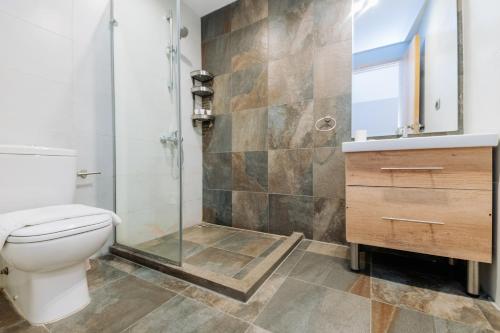 A bathroom at Brassbell l Zamalek l Jeddah Tower