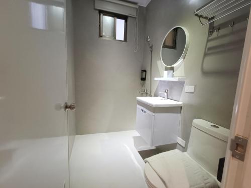 Koupelna v ubytování No 9 Hotel-九號文旅