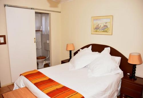 Postel nebo postele na pokoji v ubytování Siesta B&B Vryheid