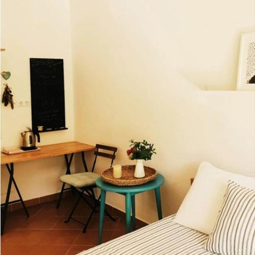 Una cama o camas en una habitación de Apartmani Tia