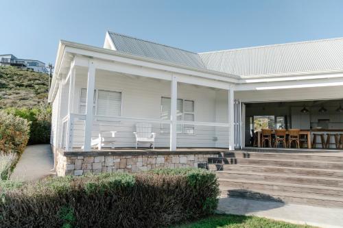 El edificio en el que está la casa vacacional