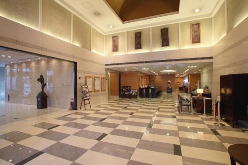 Lobbyen eller receptionen på Dai-ichi Hotel Ryogoku