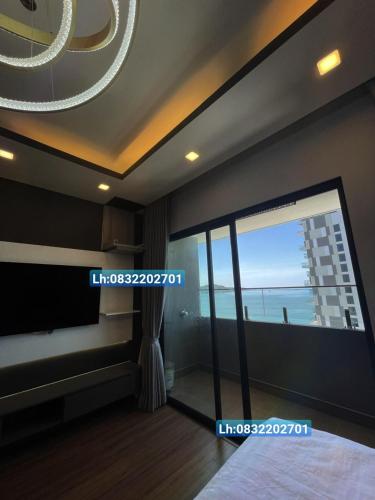 Postel nebo postele na pokoji v ubytování FLC Sea CHANH Apartment - Căn Hộ Hướng Biển Trung Tâm TP Quy Nhơn