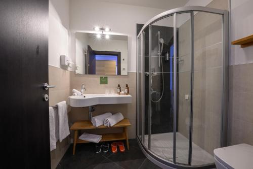 Koupelna v ubytování Active & Family Hotel Gioiosa