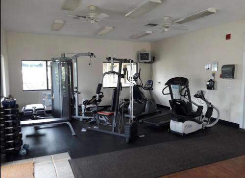 The fitness centre and/or fitness facilities at NEW Fort Myers Beach RV Resort 2 Bedroom 1 Bath