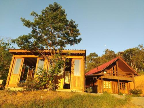 Bangunan di mana terletaknya chalet
