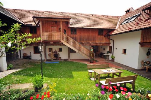 Jardin de l'établissement Vitalhof Roithinger