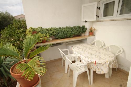 Μπαλκόνι ή βεράντα στο Apartments by the sea Tkon, Pasman - 686