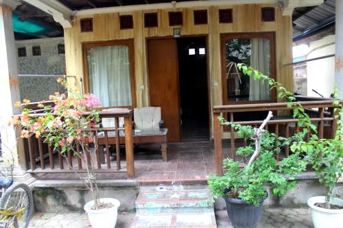 Balkoni atau teres di Gili Beach Wind