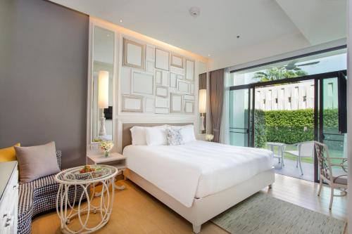 Katil atau katil-katil dalam bilik di U Sathorn Bangkok