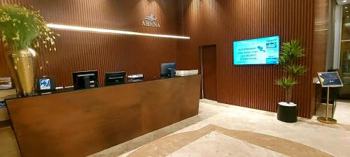 Vstupní hala nebo recepce v ubytování 7 Hotel Apartment Short Time TLV BAT YAM