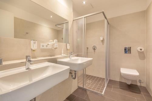 Koupelna v ubytování Hotel Aldea Berlin