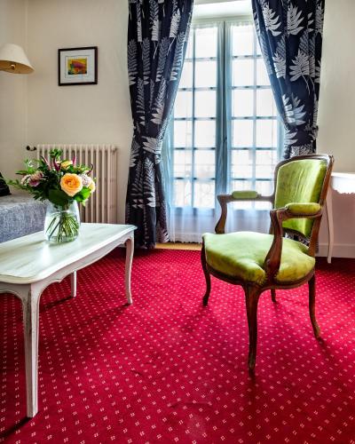 Ruang duduk di Hotel Restaurant Le Centenaire